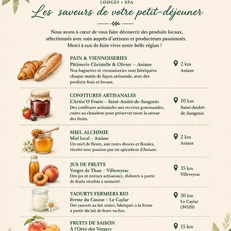 Domaine D'olga - Lodges&spa * Aniane